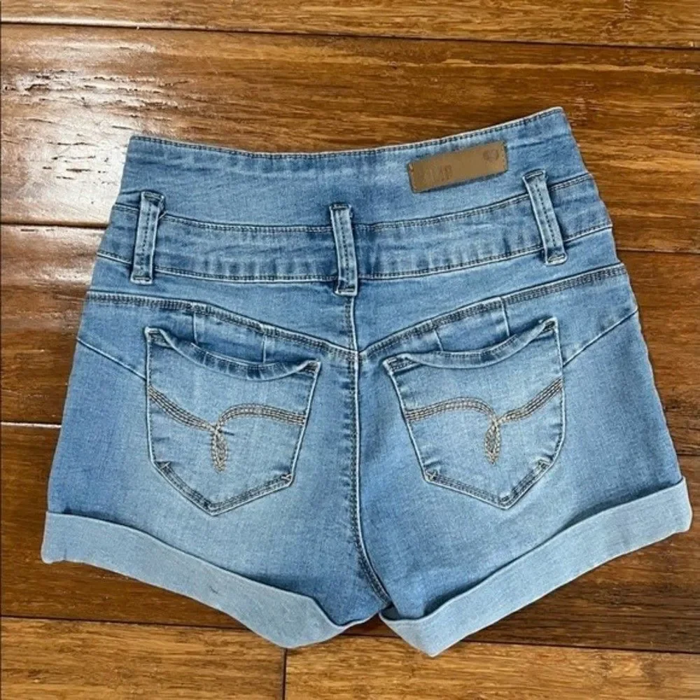 YMI “WannaBettaButt?” High Waisted Short